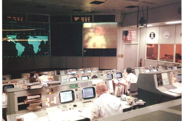 Apollo 13 mission control - NASA photo.